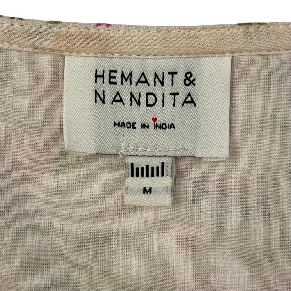 REVOLVE Hemant and Nandita Hera Crop Top - Orchid Pink - Floral - Size M - Picture 4 of 6